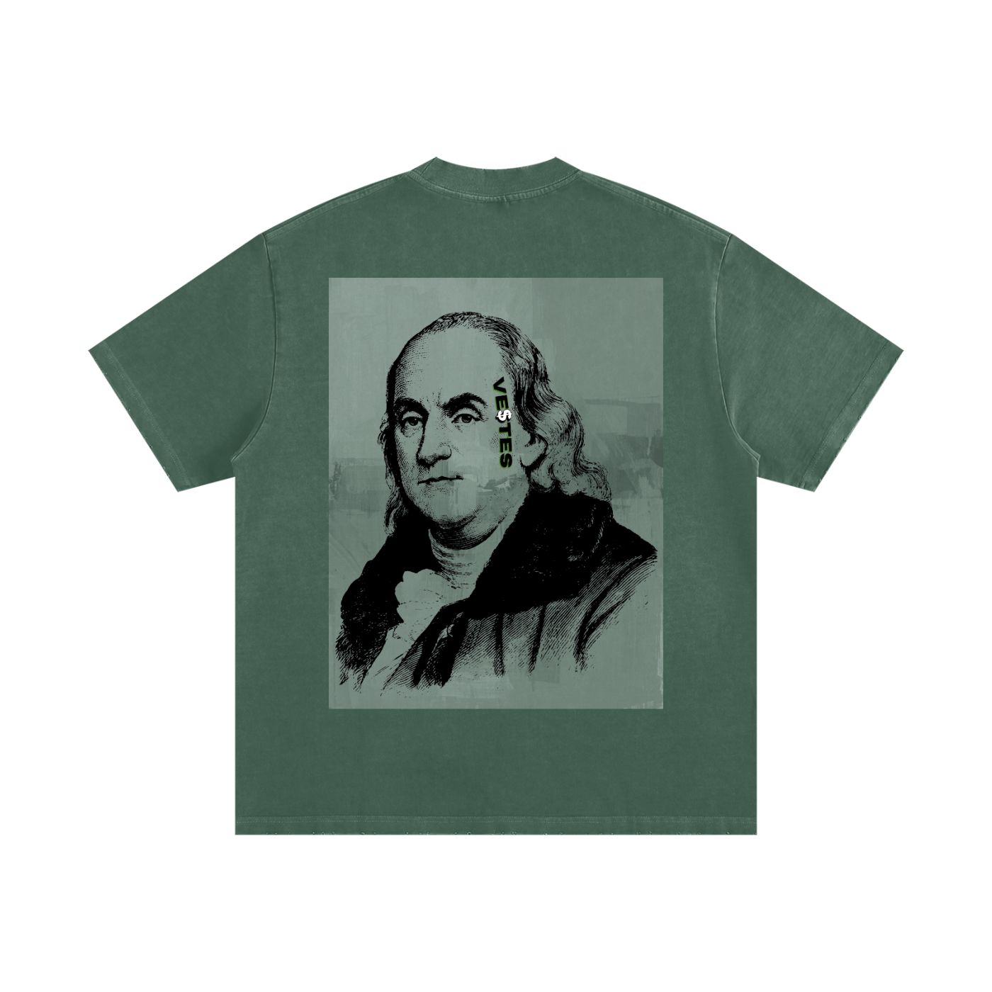 Benjamin Heavyweight Vintage Washed Frayed T-Shirt