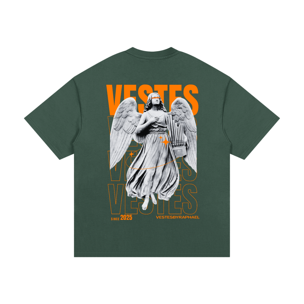 Greek Oversized Heavyweight Cotton T-Shirt