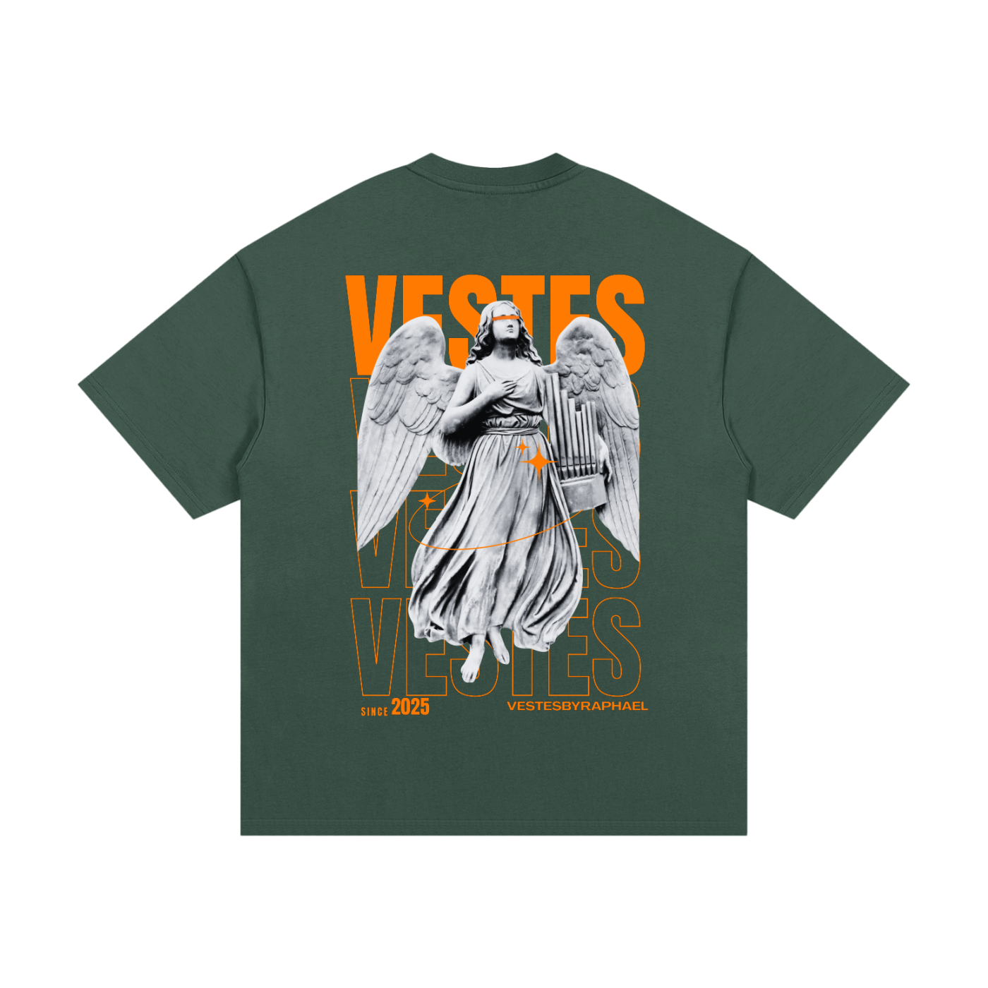 Greek Oversized Heavyweight Cotton T-Shirt