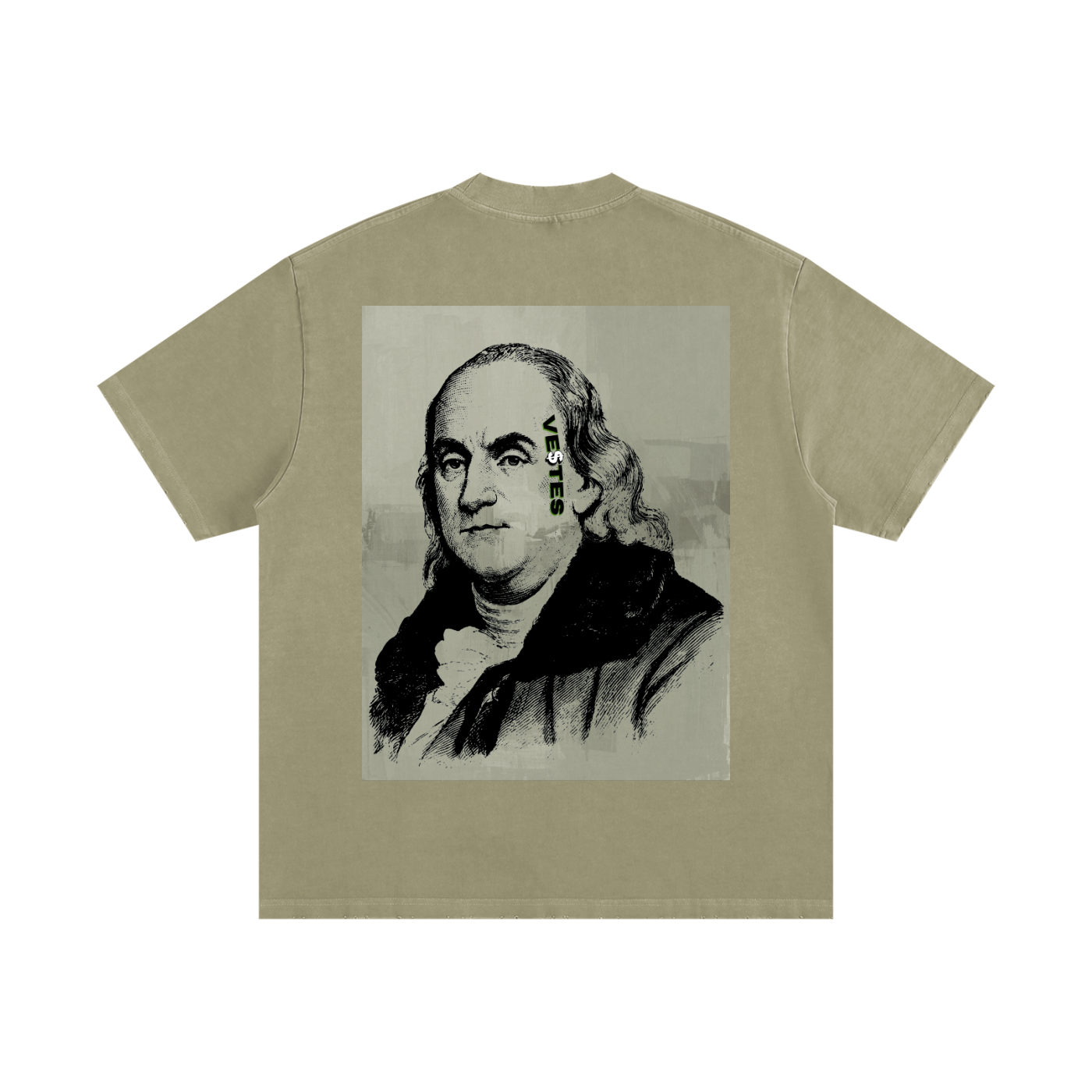 Benjamin Heavyweight Vintage Washed Frayed T-Shirt