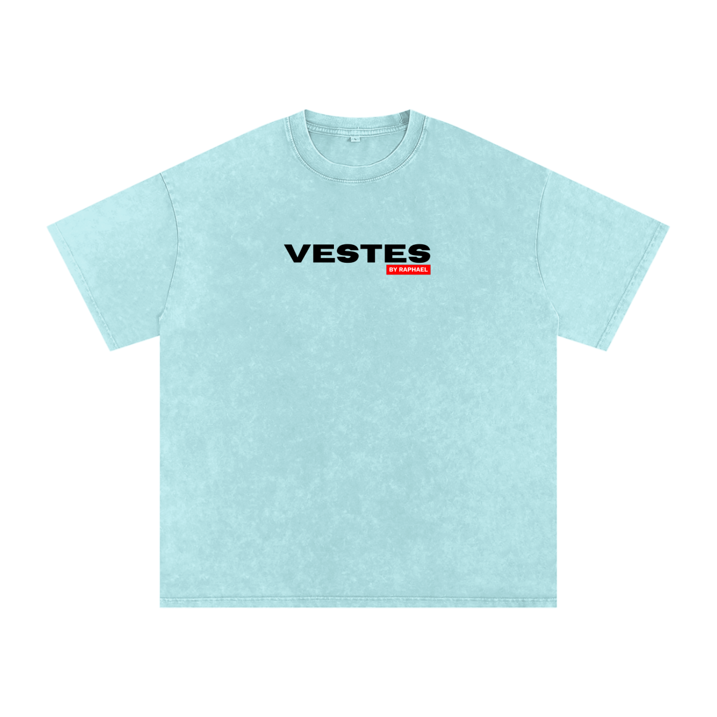 Toxic Danger Snow Washed Oversized Cotton T-Shirt