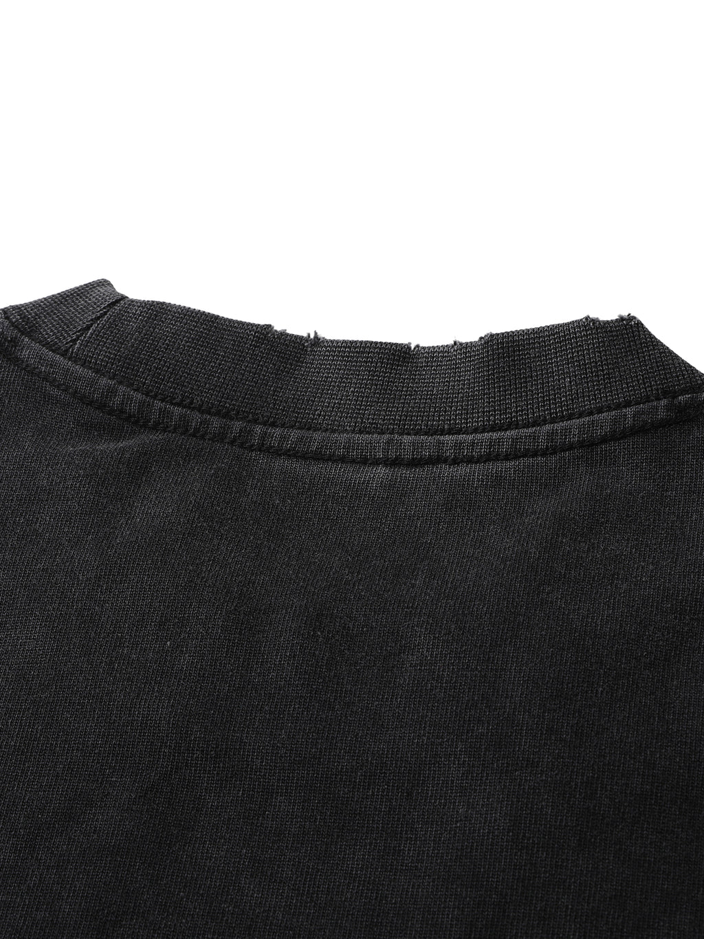 Benjamin Heavyweight Vintage Washed Frayed T-Shirt